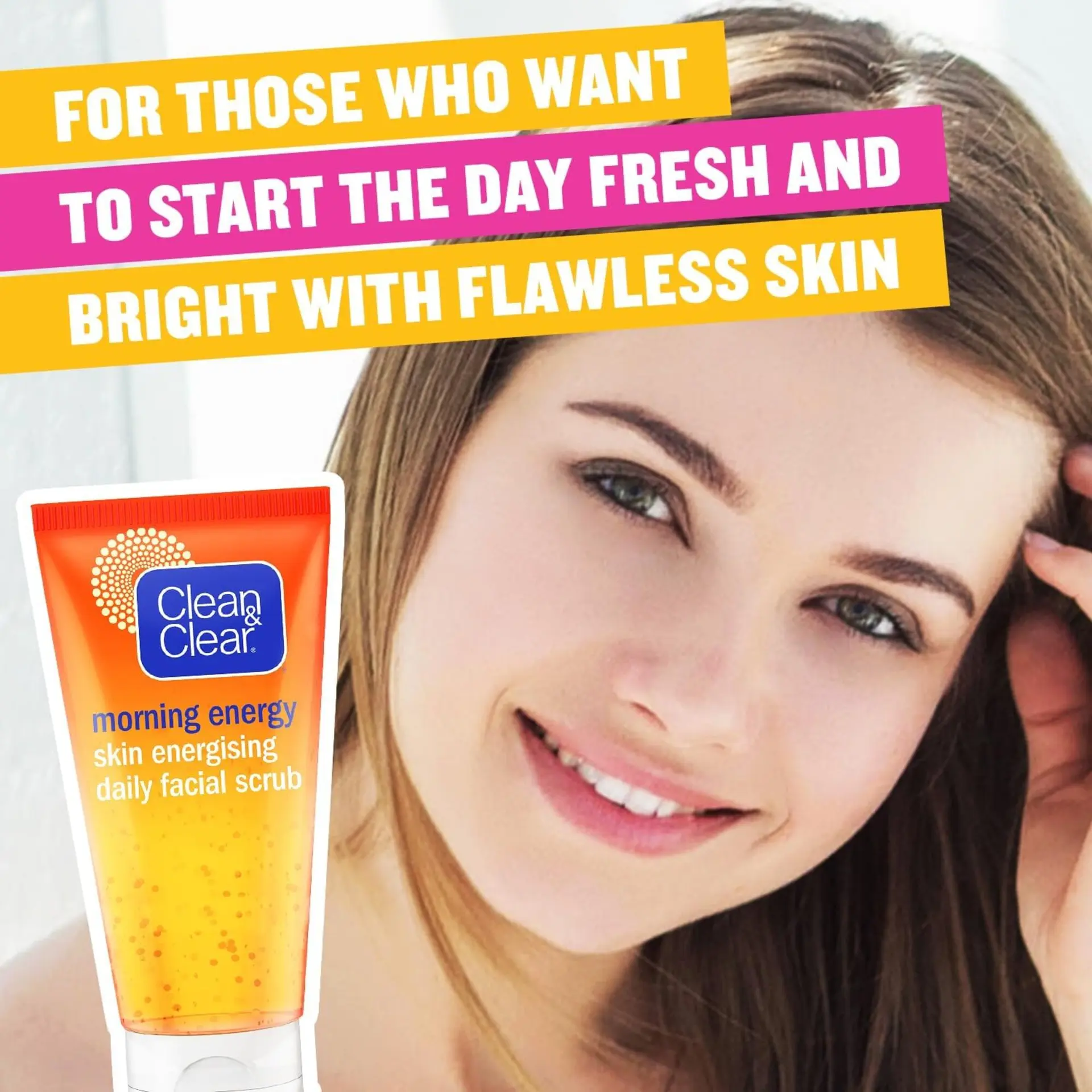 Clean&Clear Morning Energy Skin Energising Daily Facial Scrub 150 ml - view 4