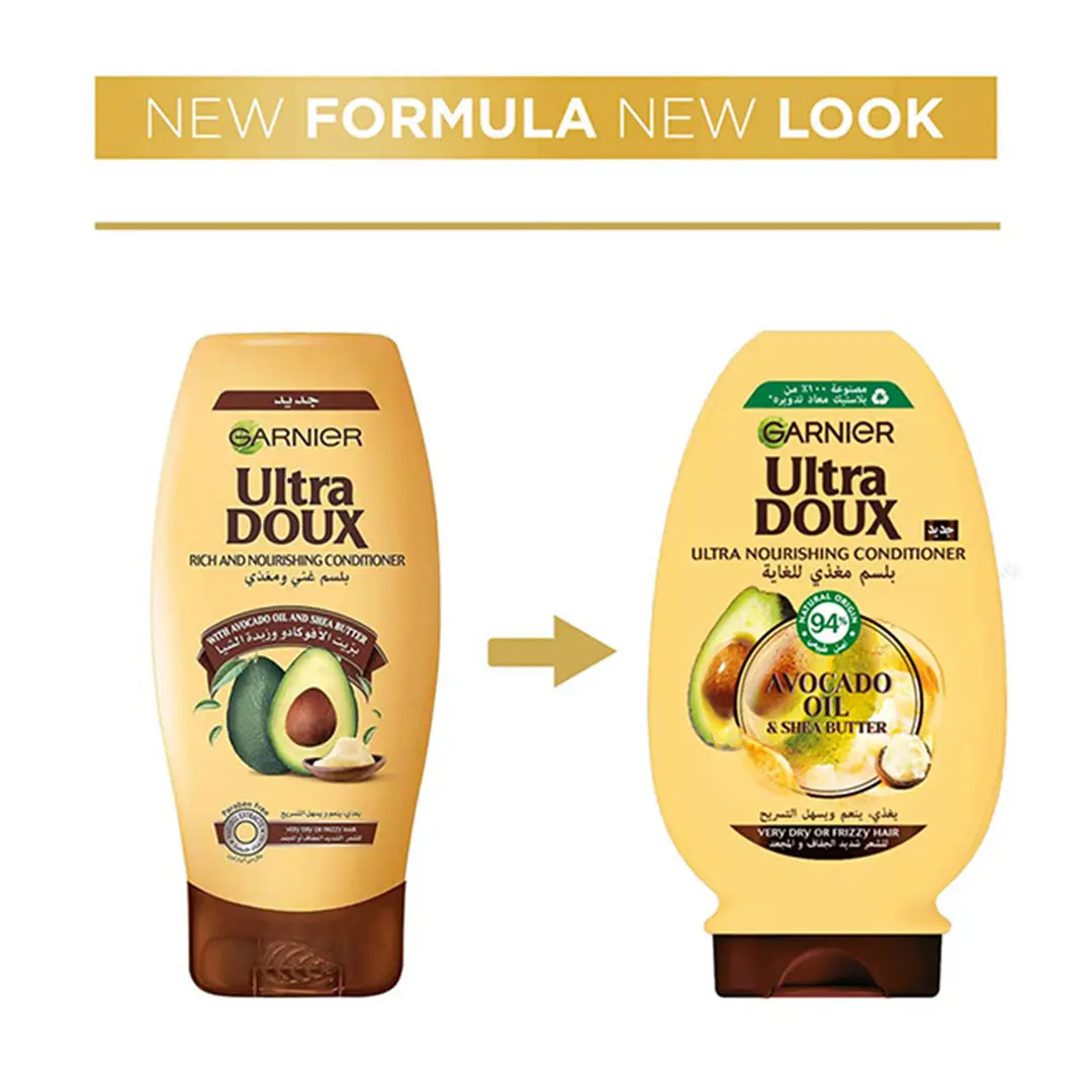 Garnier Ultra Doux Avocado Oil & Shea Butter Nourishing Conditioner 360 ml - view 3