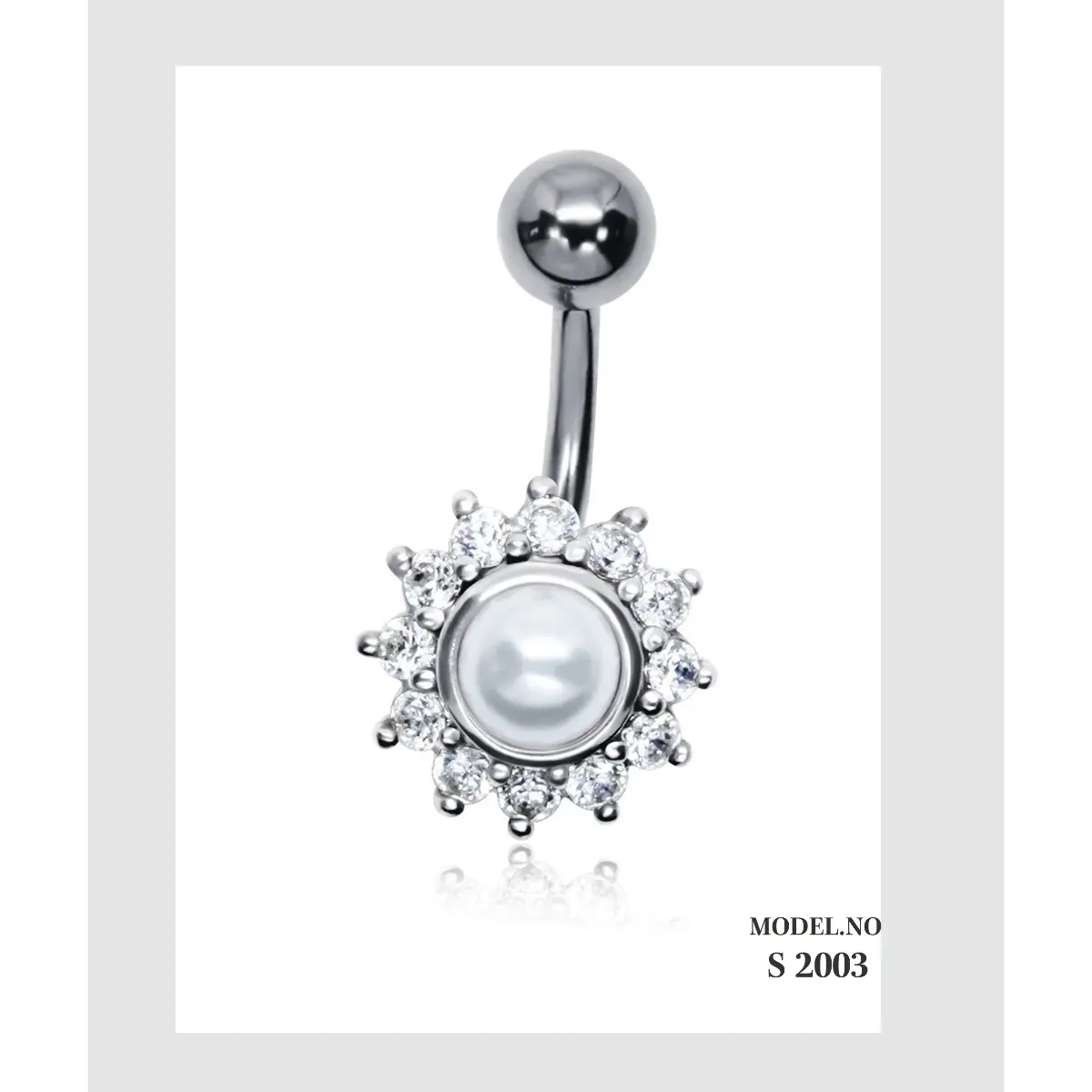 Eve Piercing Silver  S 2003 Belly - view 2