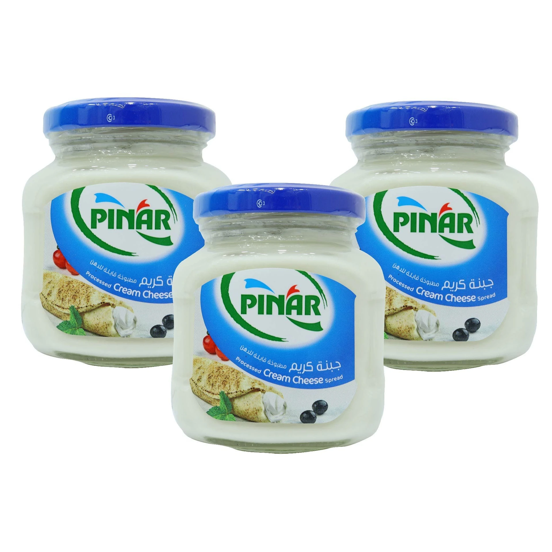 Pinar Spreadable Cream Cheese 240GmX3