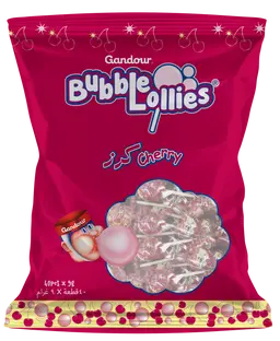 Gandour Lollipops Cherry 35 pcs 9 gm