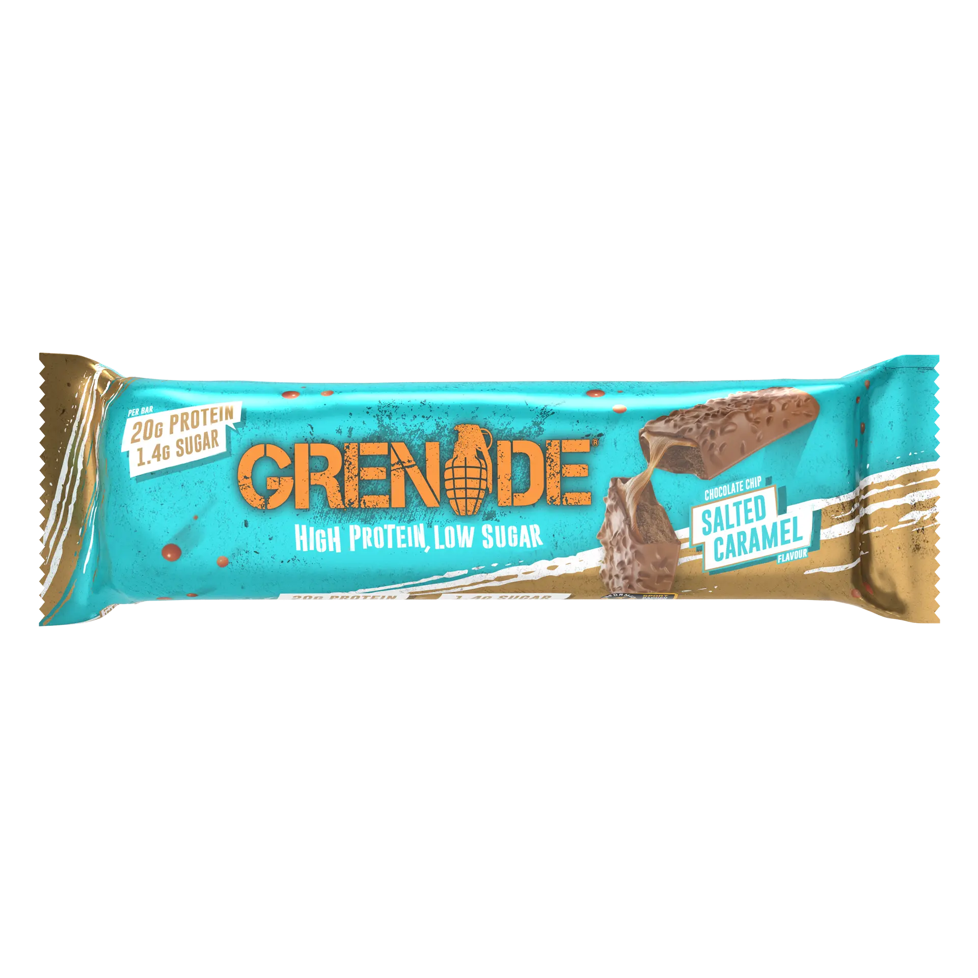 Grenade Protein Bar Chocolate Chip Salted Caramel 60 gm - view 1