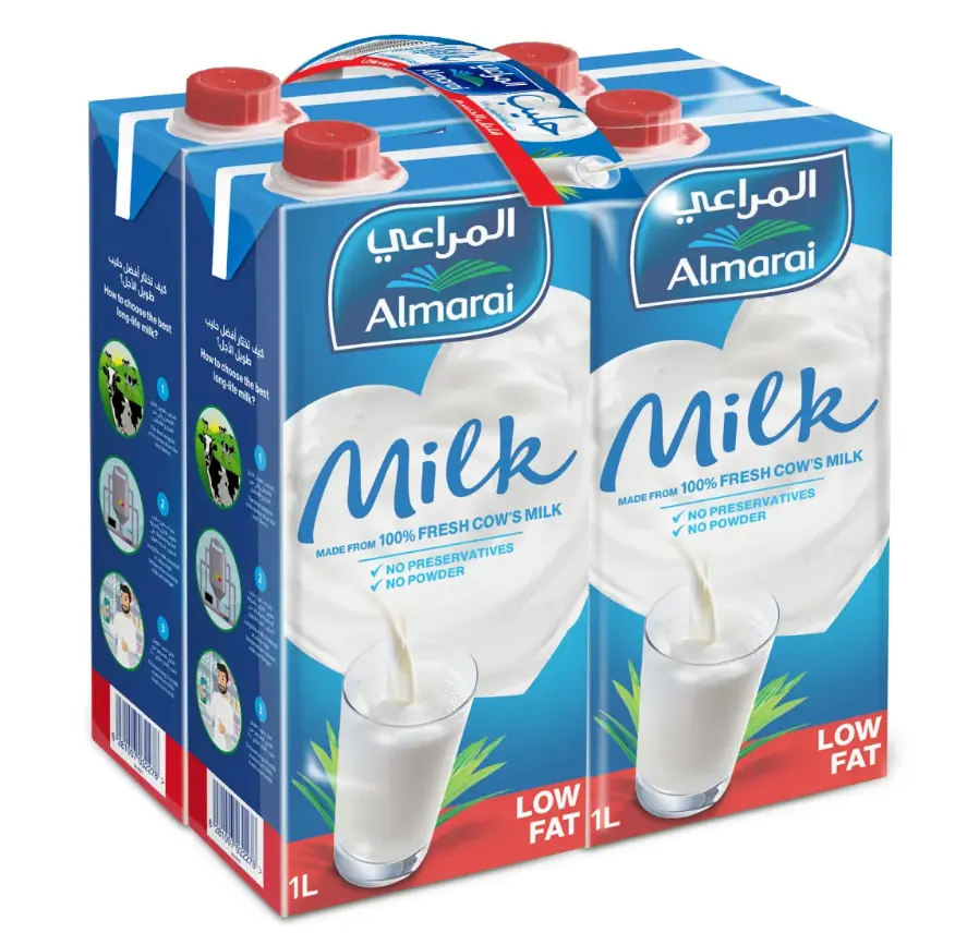 Almarai Uht Milk Low Fat 1LtrX4 - view 1