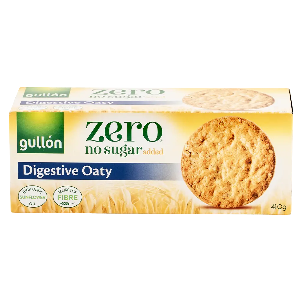 Gullon Zero Digestive Oat Biscuits Sugar Free 410G - view 2