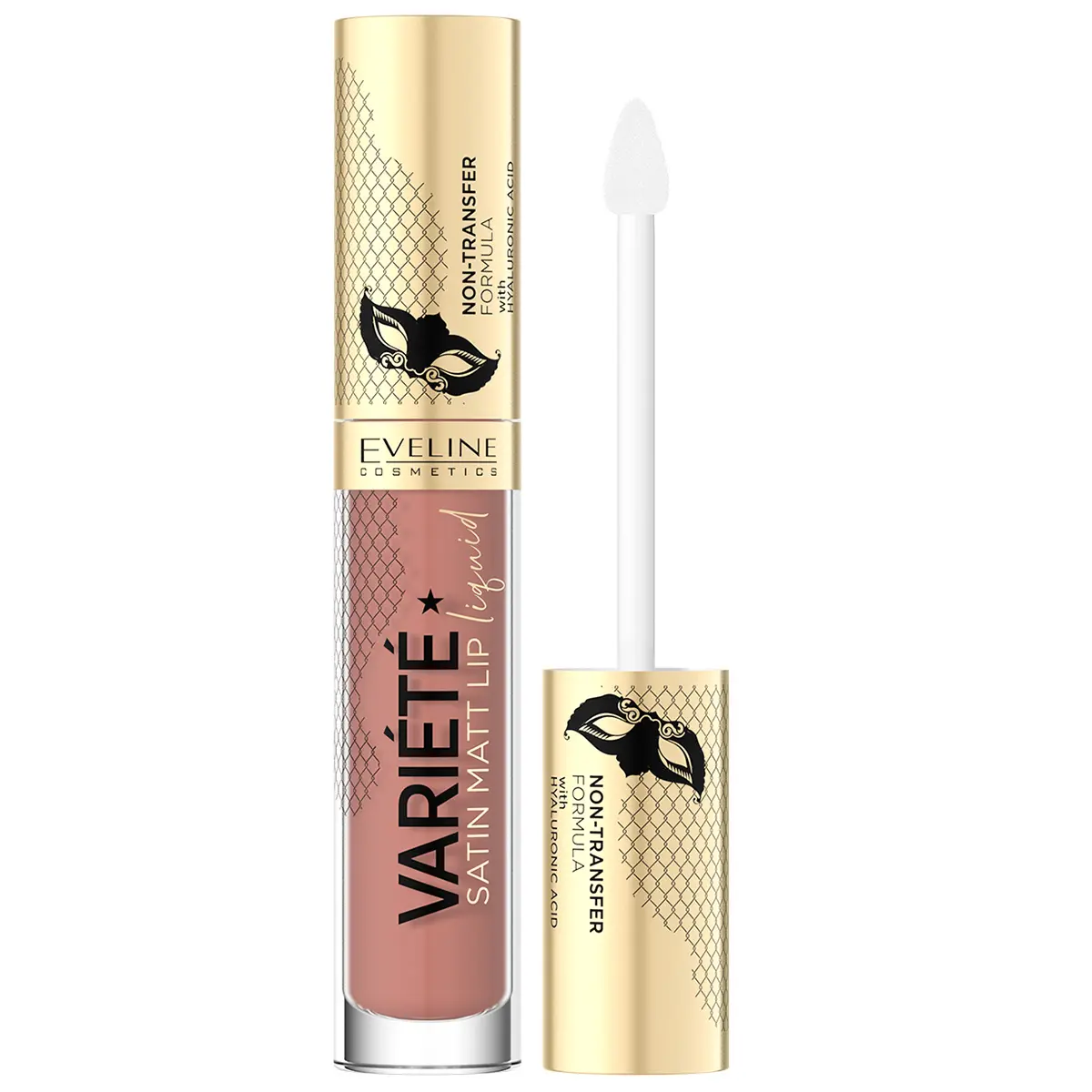 Eveline Variete Satin Mat Lip Liquid No 01 Caramel Cake - view 1