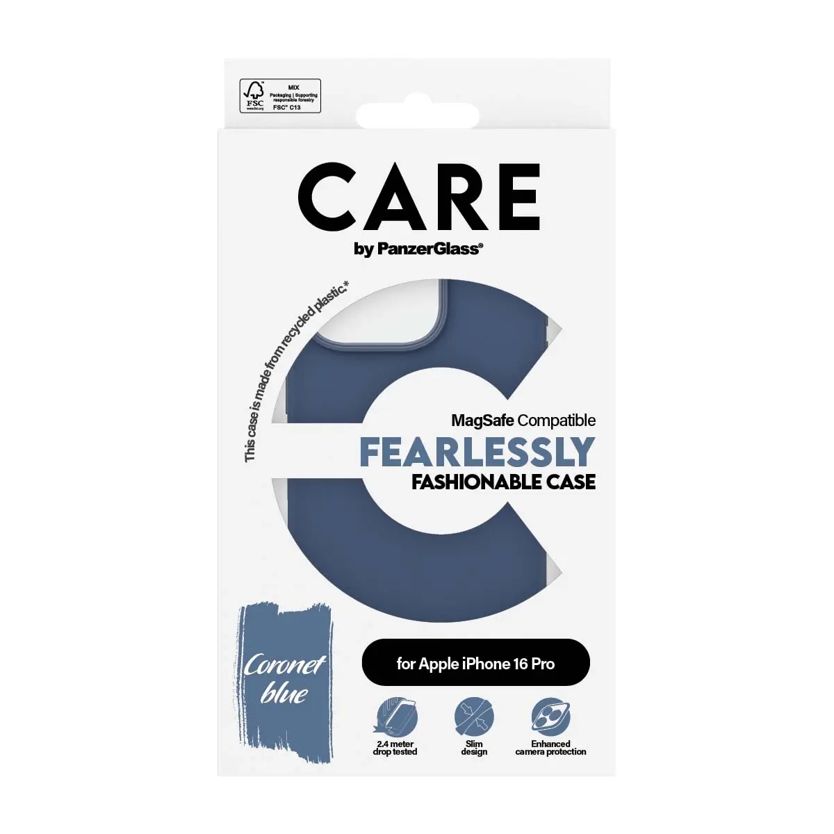 Panzerglass Fashionable Case Blue With  Magsafe Iphone 16 Pro - view 4