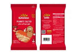 Bayara Snacks Peanuts Salted 24x13 Gm