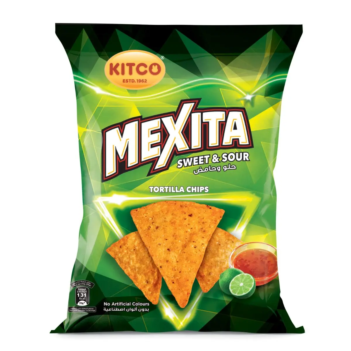 Kitco Mexita Tortilla Chips Sweet & Sour 48 gm - view 1
