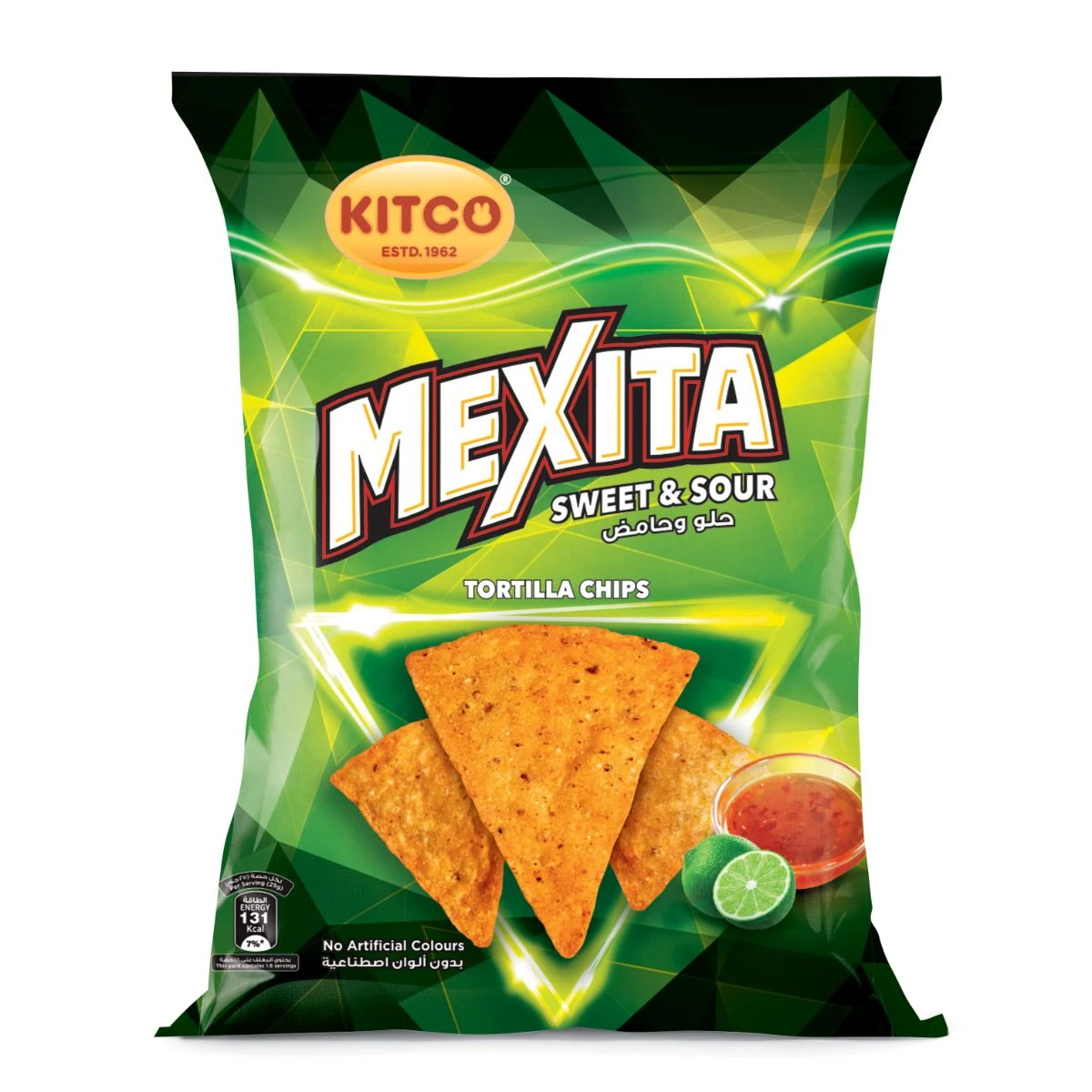 Kitco Mexita Tortilla Chips Sweet & Sour 48 gm