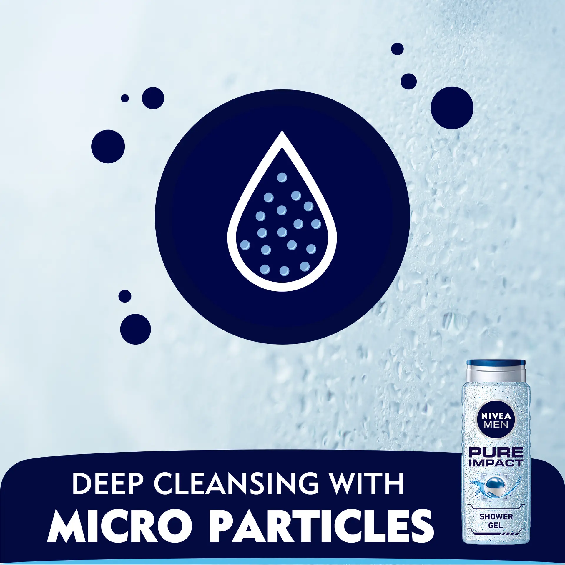 Nivea Shower Gel Pure Impact 500 ml - view 4