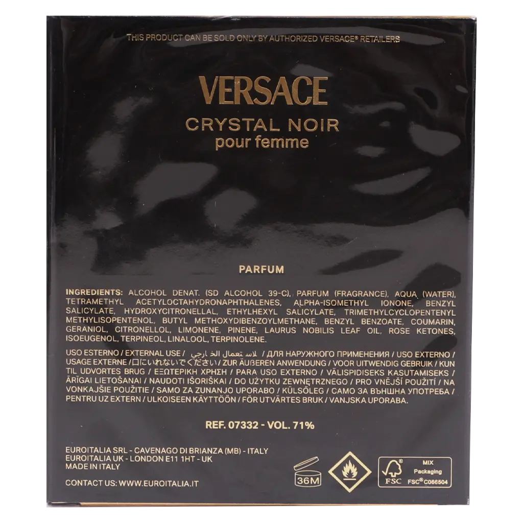 Versace Crystal Noir Parfum 90 ml - view 3