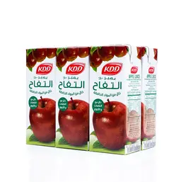 كي دي دي عصير تفاح 6 حبات 180 مل