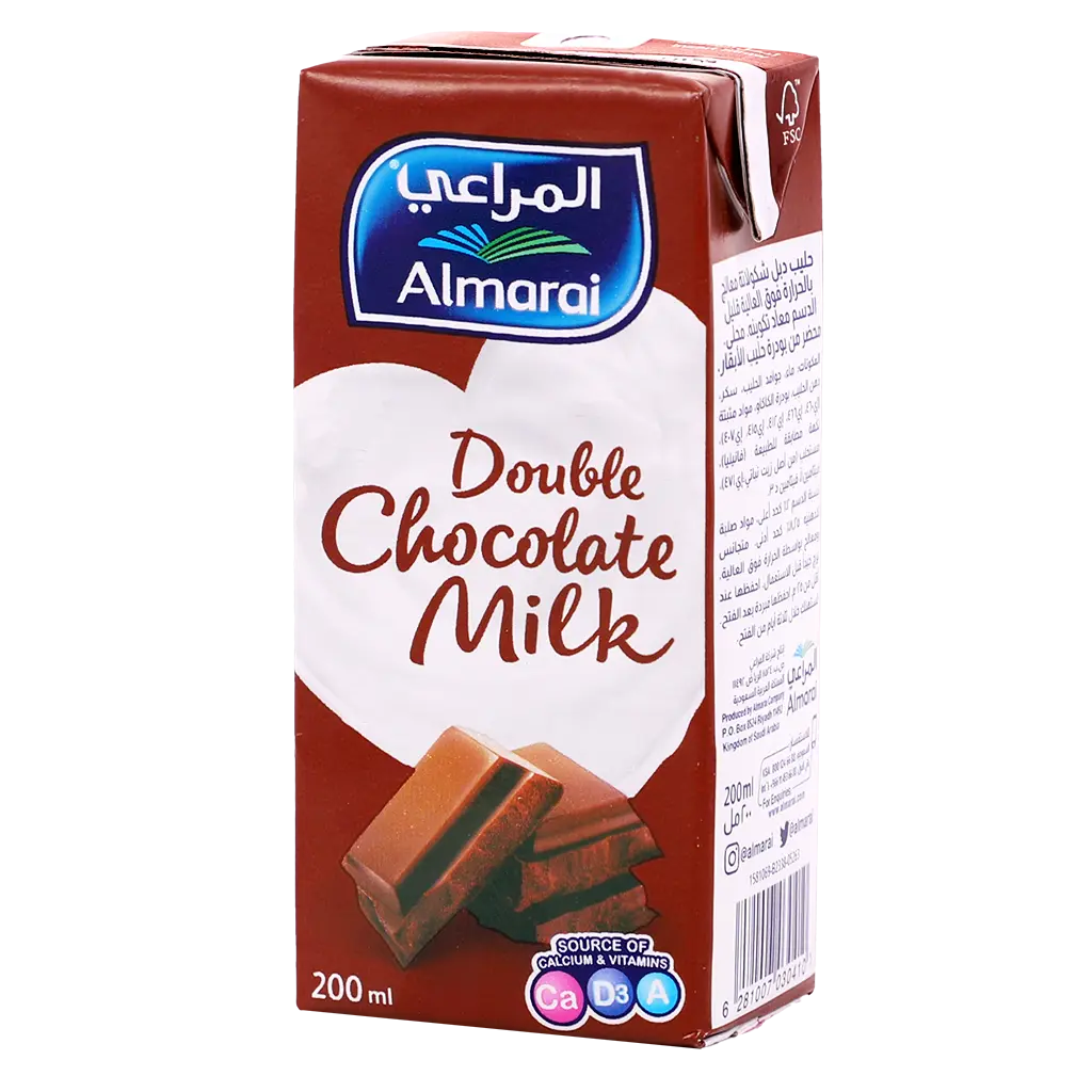 المراعي حليب دبل شوكولاته 200 مل - view 1