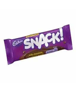 Cadbury Snack Sandwich Milk Chocolate Bar 22 gm