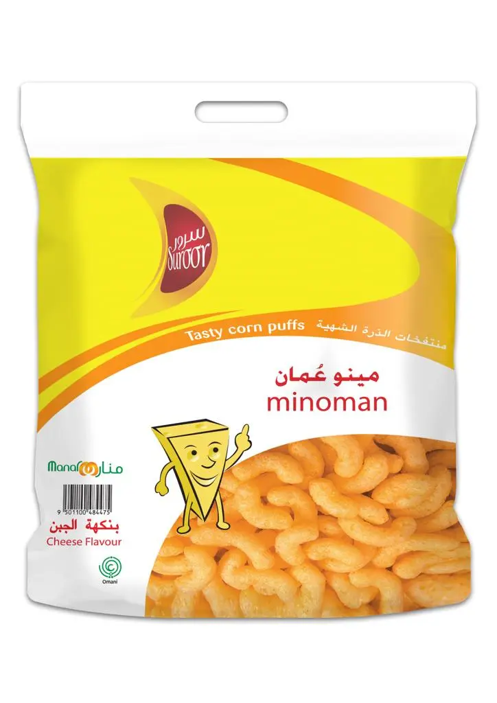 Minoman Cheese Puffs 22 PCS 12 gm - view 2