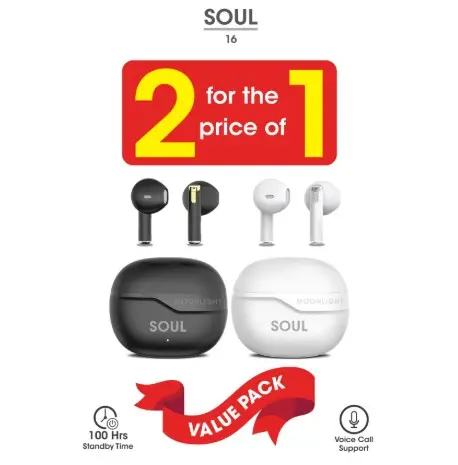 Xcell Earbuds Bundle SOUL16+SOUL16 - view 2