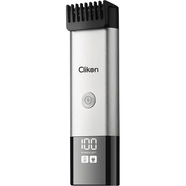 Clikon CK3360 Men's Sleek Trimmer Cordless 600mAh Battery Adjustable Comb