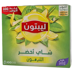 Lipton Green Tea Lemon 100 Teabags