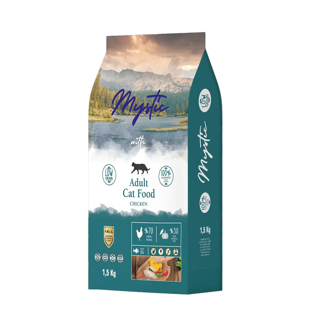 Mystic Dry Cat Food Chicken 1.5 kg - view 1
