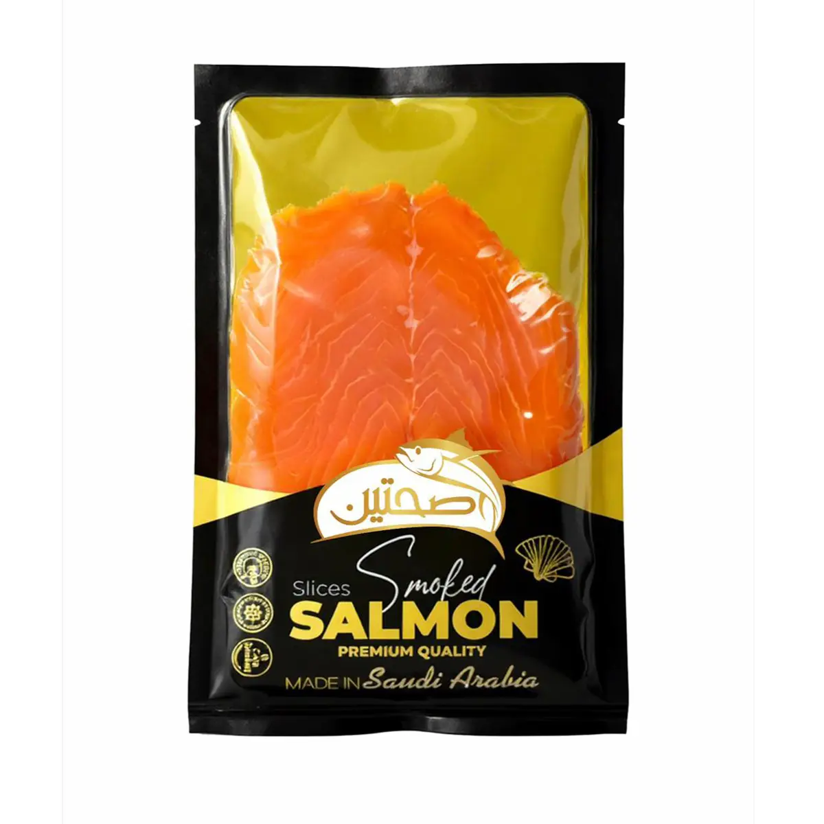 Sahaten Smoked Slices Salmon 200 gm - view 1