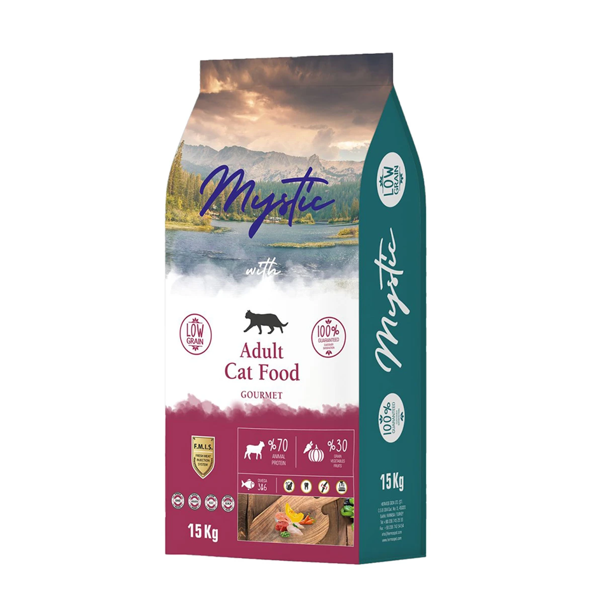 Mystic Dry Cat Food Gourmet 15 kg