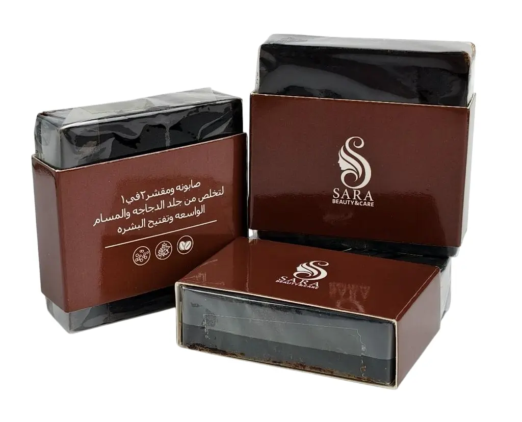 Sara Beauty 2 in 1 Coffee Soap and Scrub 3 PCS 180 gm - view 4