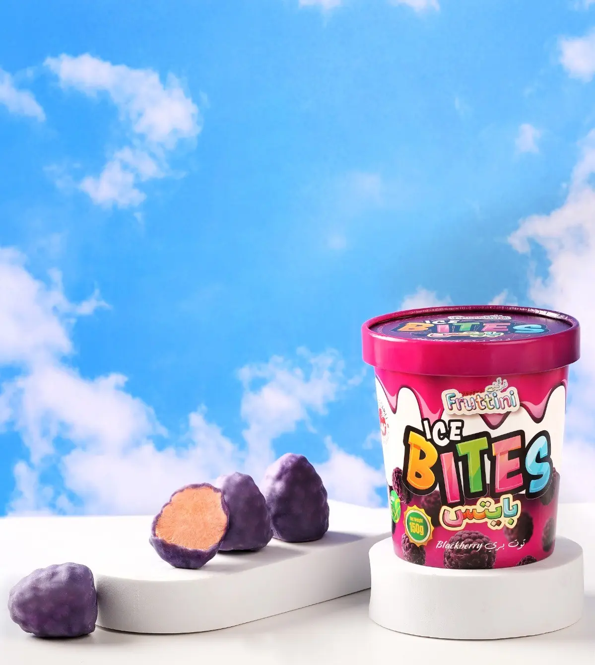 Fruttini Ice bites Blackberry 150 gm - view 2