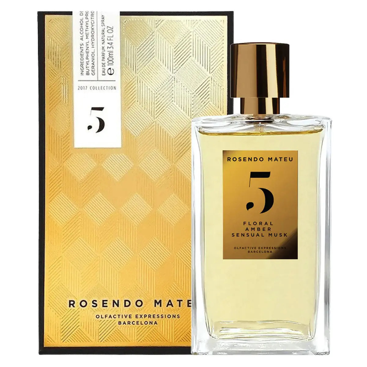 Rosendo Mateu N 5 Floral Amber Sensual Musk Unisex EDP 100 ml - view 2