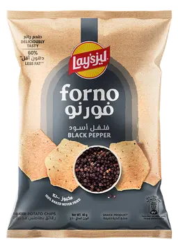 Lays Fonro Baked Potato Chips Black Pepper 40 gm