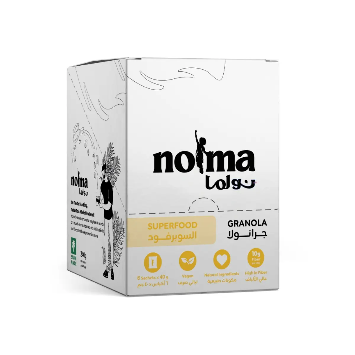 Nolma Granola Superfood 40 gm 6 Packs - view 3