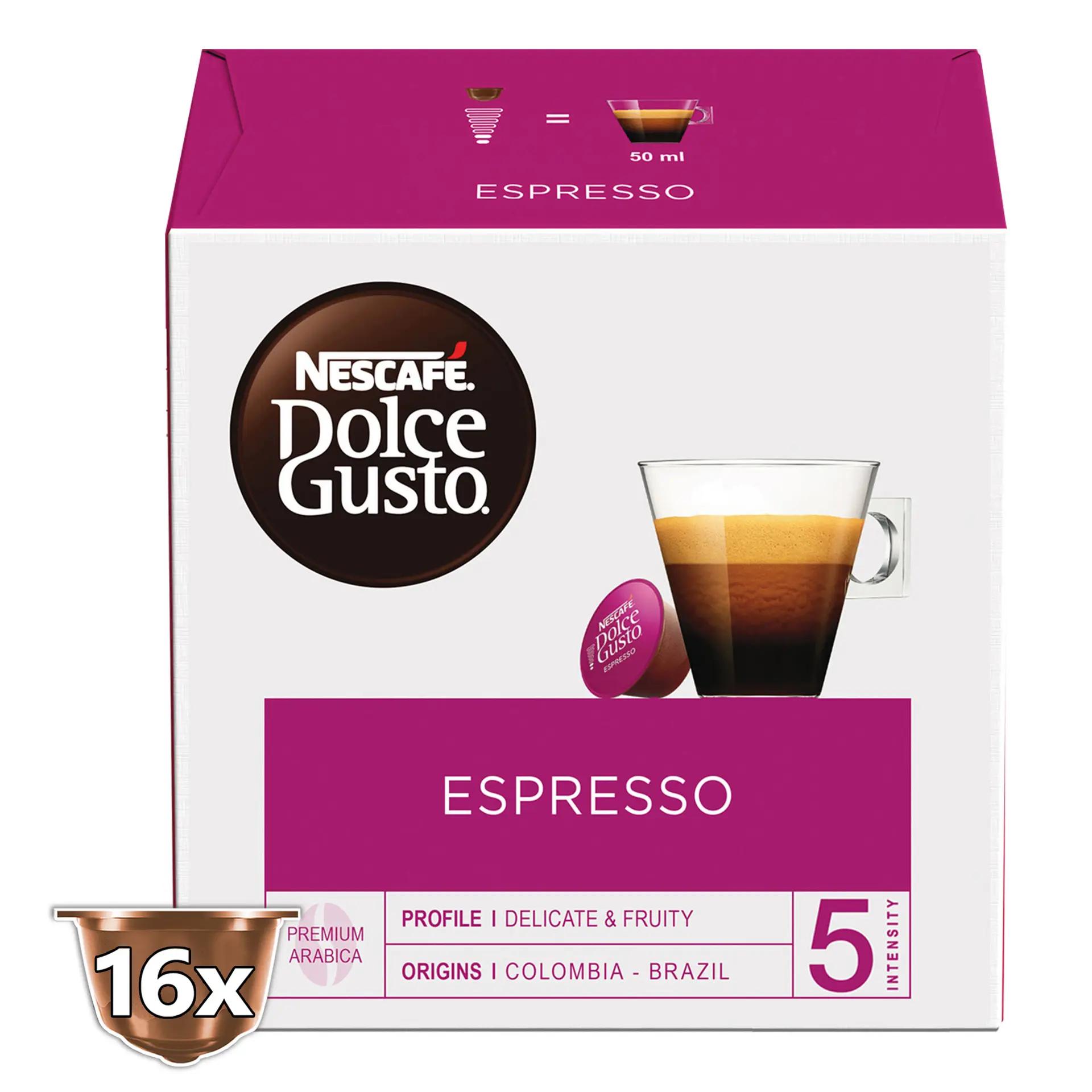 Nescafe Dolce Gusto Espresso Coffee 16 Capsules - view 1