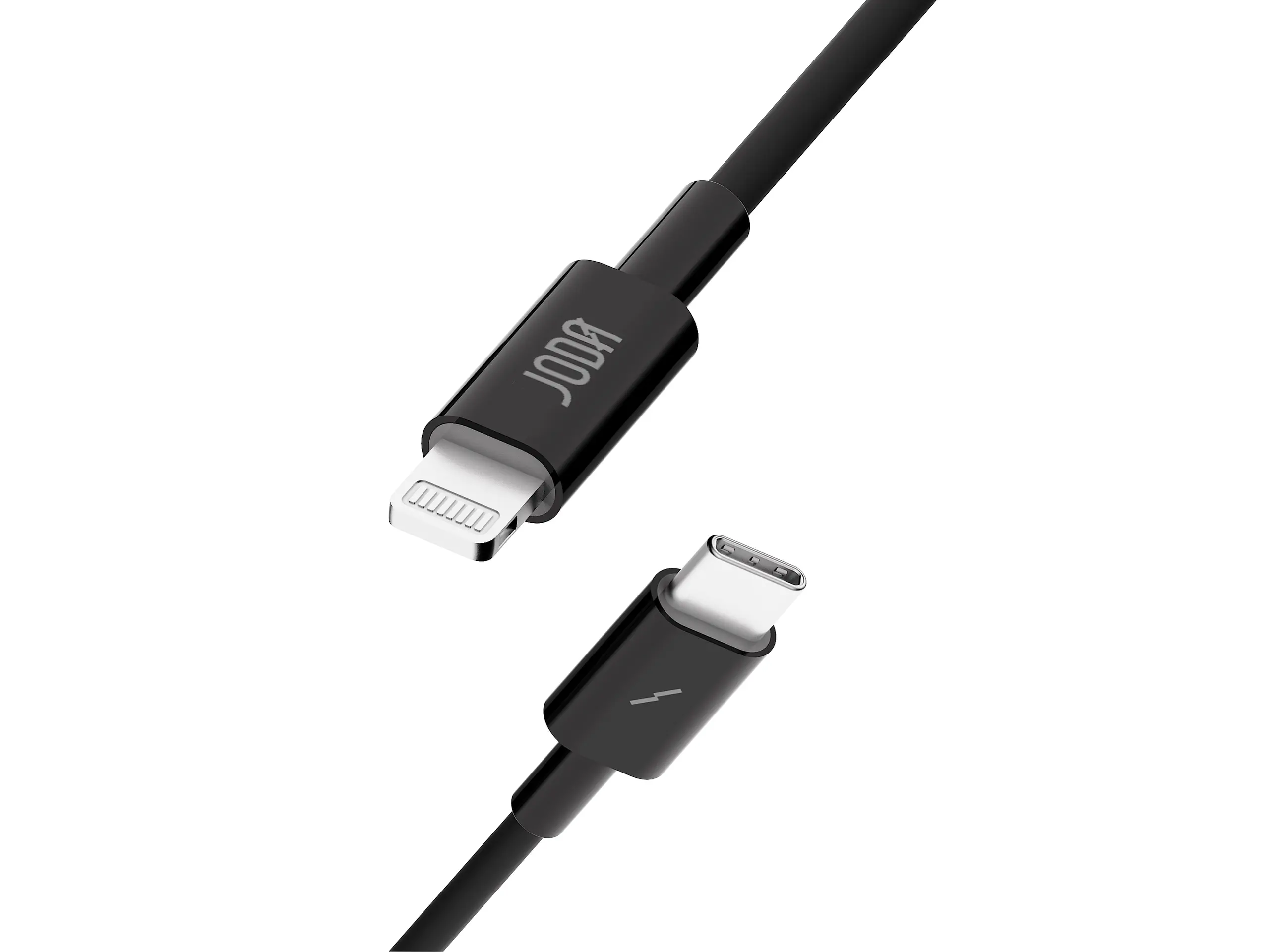 Joda Cable Tybe C to Lightning Black Color with PC Hard Head 1 M - view 13