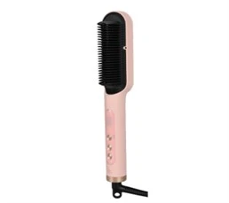La Belle Straight Hair Straightener Pink