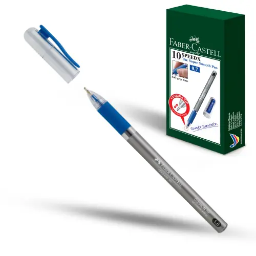 Faber CastellBallpen Speedx 1.0mm blue set of 10 - view 4
