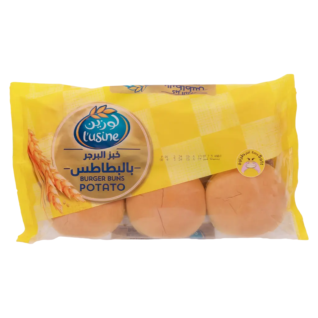 Lusine Bun Burger Potato 400 gm - view 1