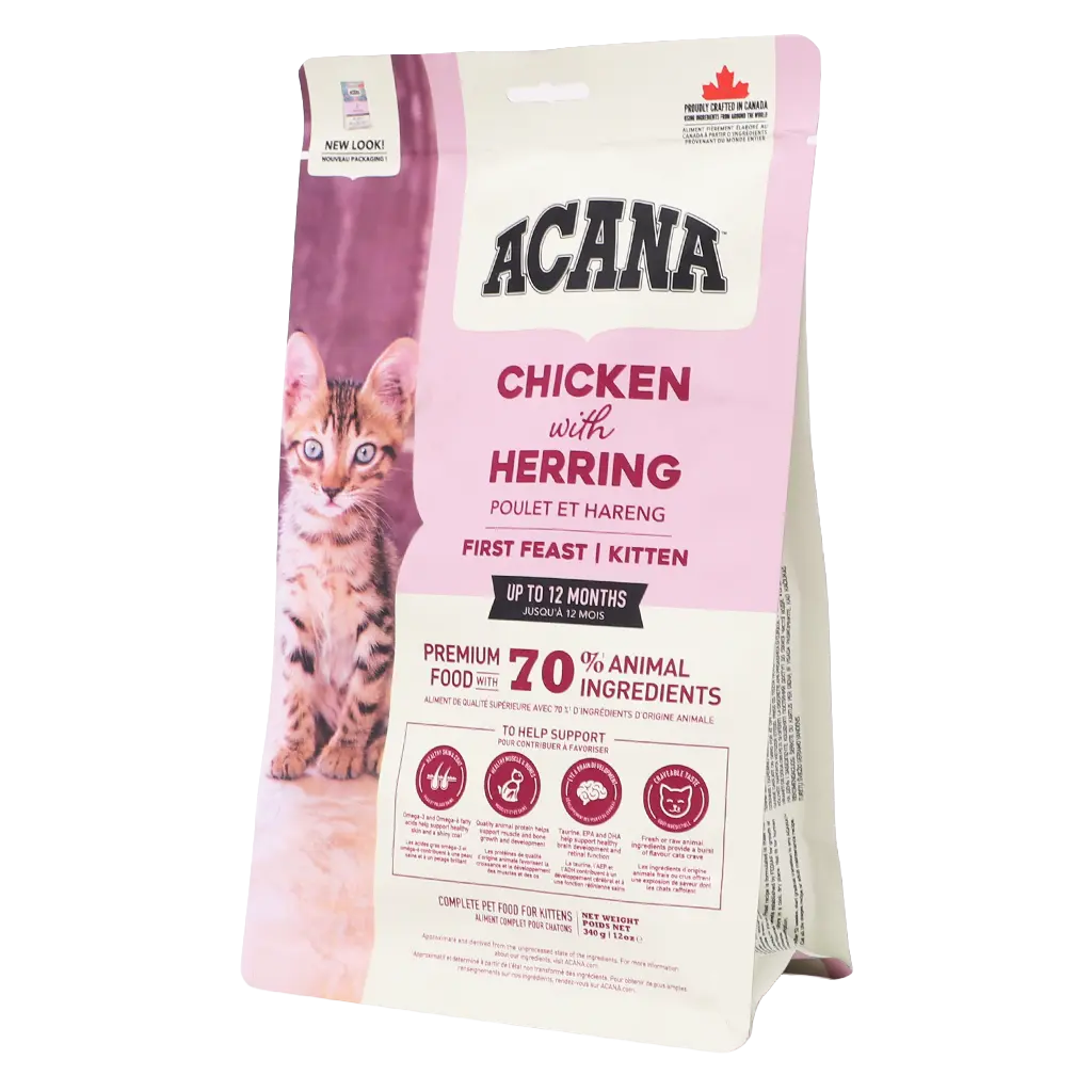 Acana First Feast Dry Food for Kittens Chicken & Herring  340 gm - view 1