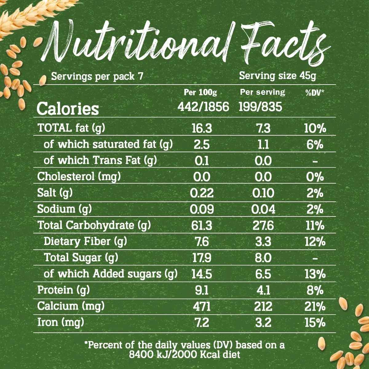 Fitness Granola With Quinoa Almonds & Chocolate Breakfast Cereal 350 gm - view 3