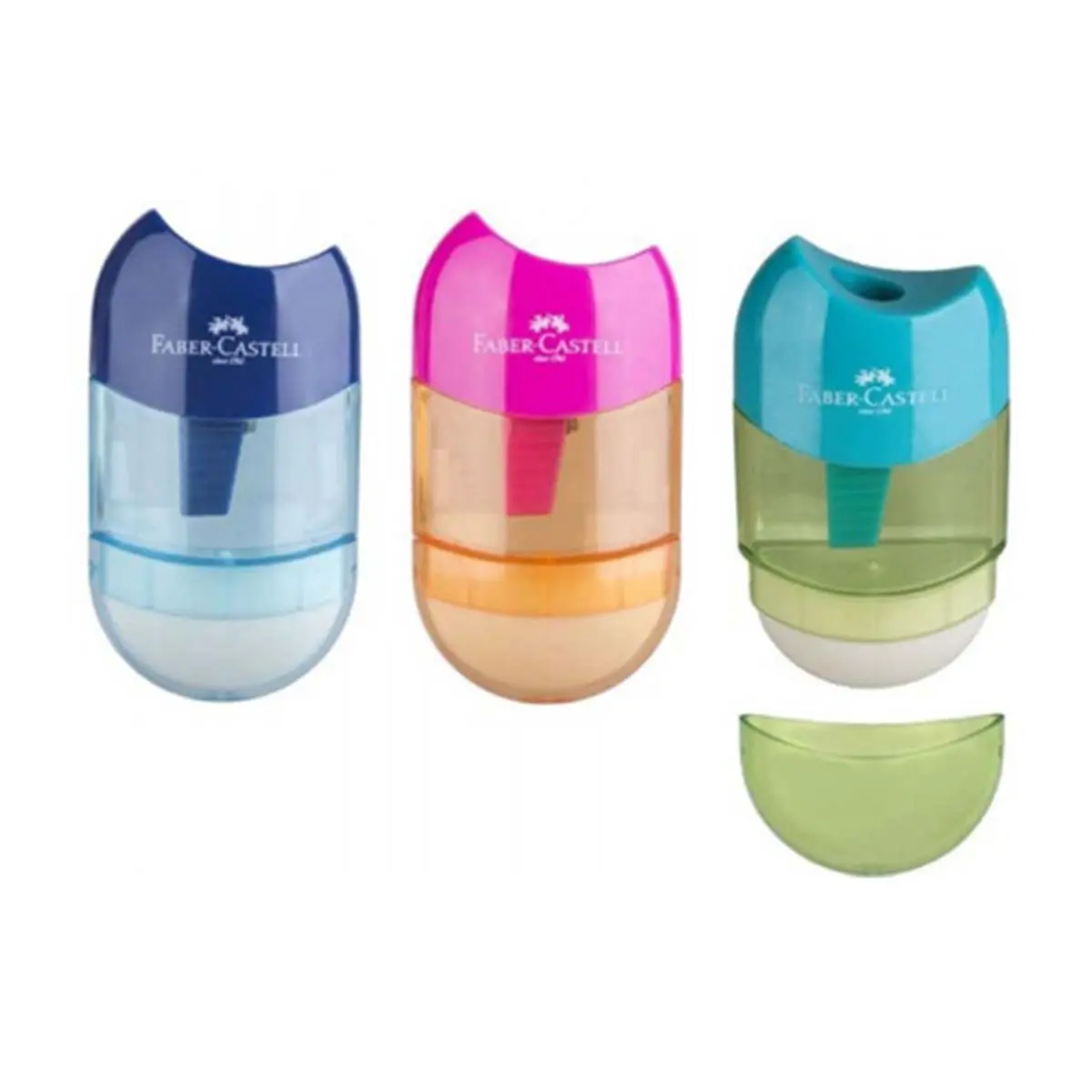 Faber Castell Sharpener Eraser assorted color 1 pcs - view 2