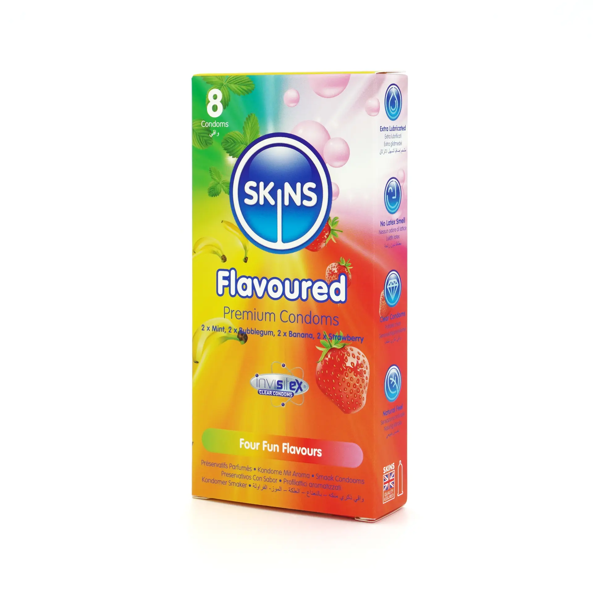 Skins Condom Flavours 8 Pack - view 3