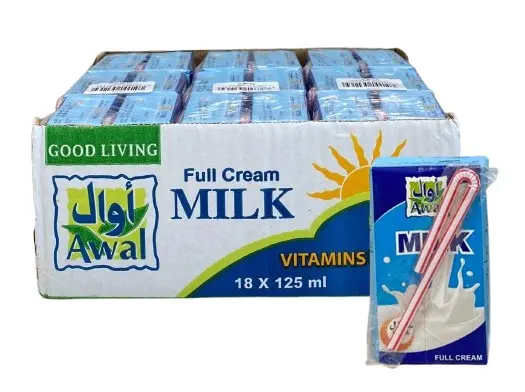 Awal Full Cream Milk 125MlX18 - view 1
