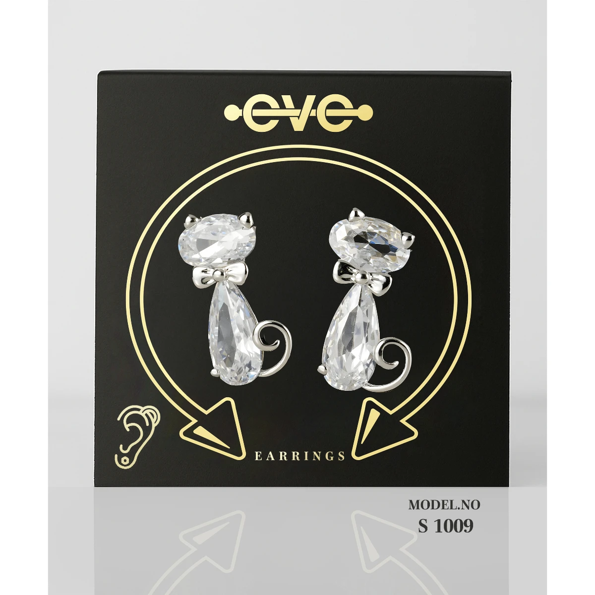 Eve Ear Piercing Silver  S 1009 Ear Ring