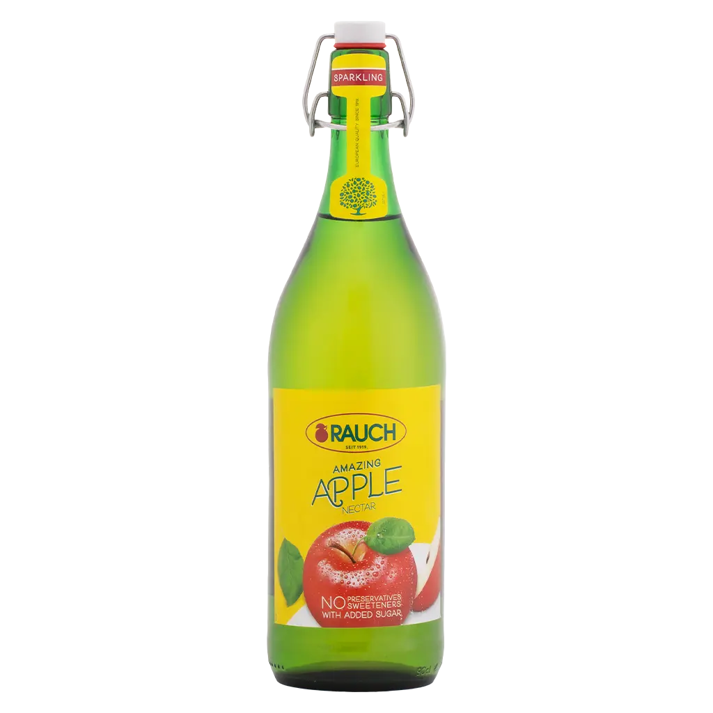 Rauch Sparkling Apple Drink Glass Bottle 900 ml - view 1