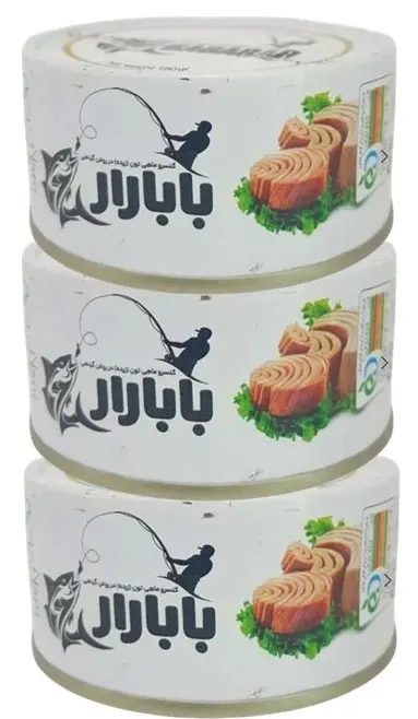 Babarar Iranian Tuna Fish In Oil 180Gmx3 - view 1