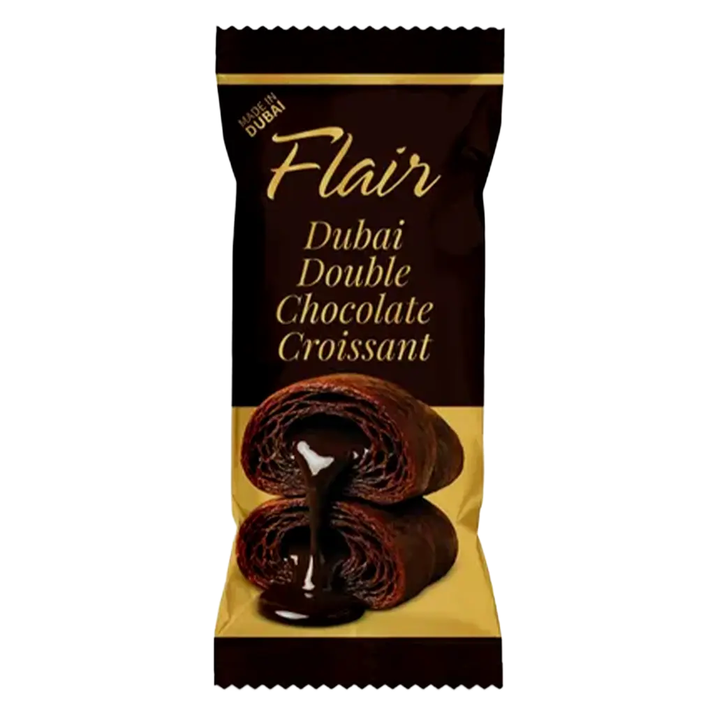Flair Croissants Dubai Chocolate Double Chocolate 40 gm - view 1
