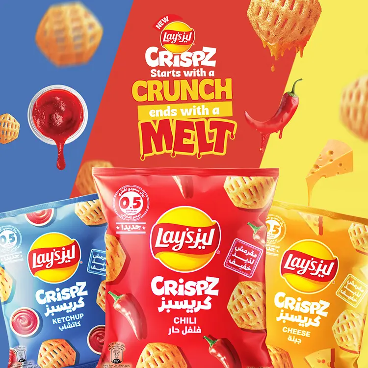 Lay's Potato Chips Crispz Ketchup 90 gm  - view 3