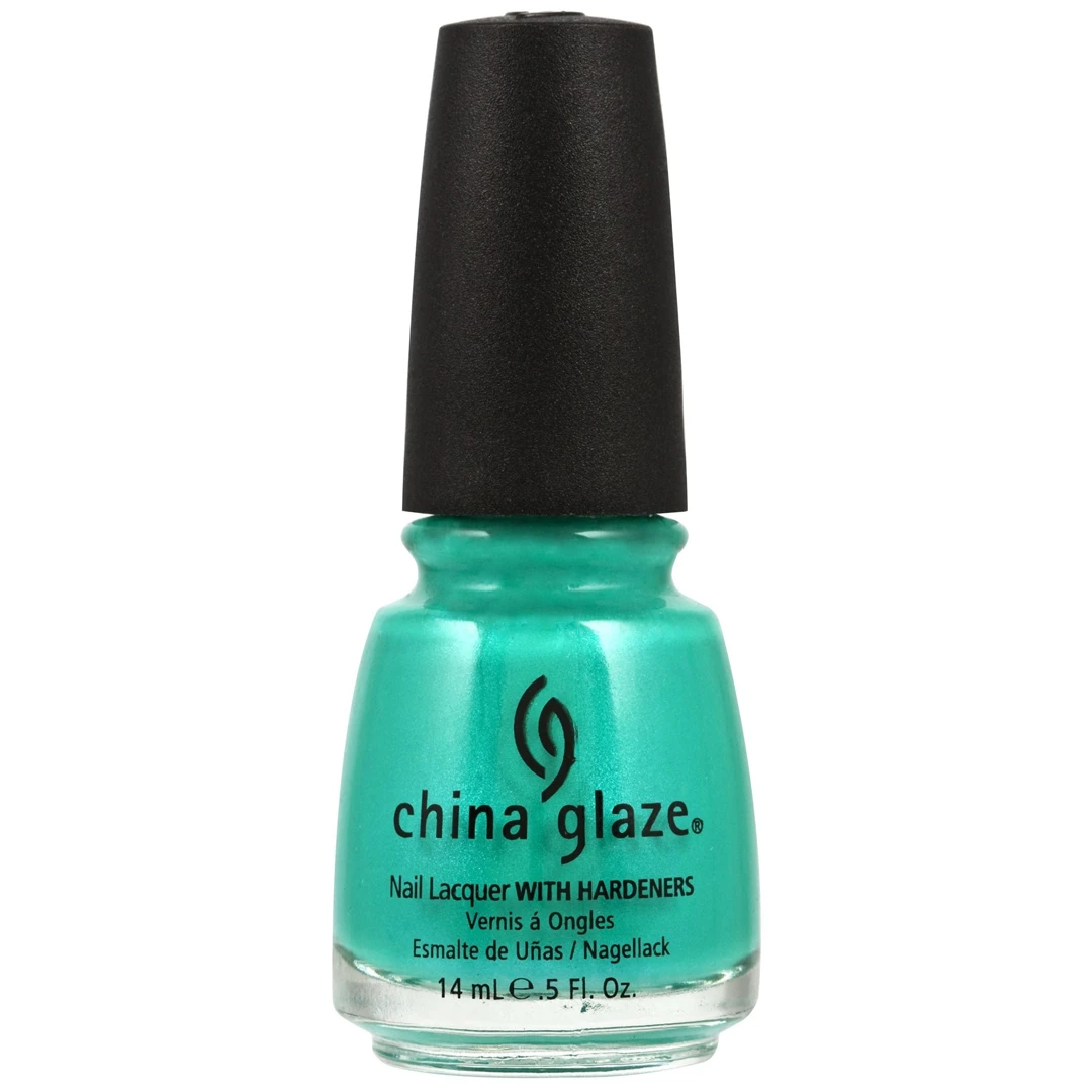China Glaze Turned Up Turquoise 14 Ml