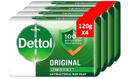Dettol Bar Soap Original 120GmX4 Promo