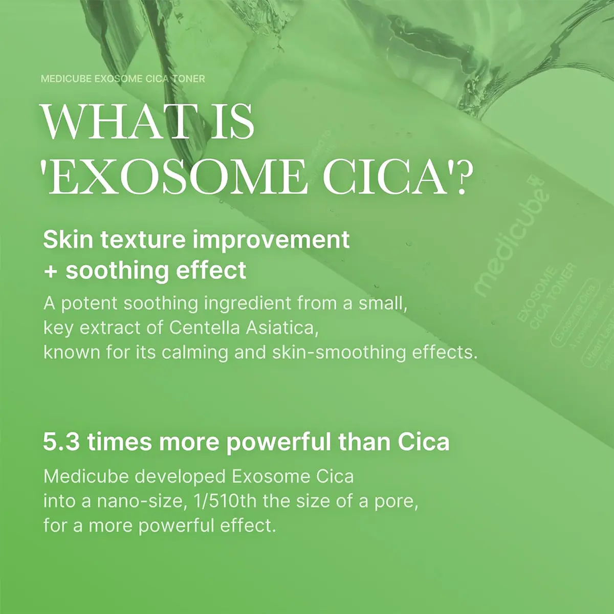 Medicube Exosome Cica Toner 210 ml - view 2
