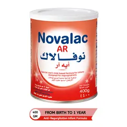 Novalac Ar Anti-Regurgitation Formula 0-12 Months 400 Gm