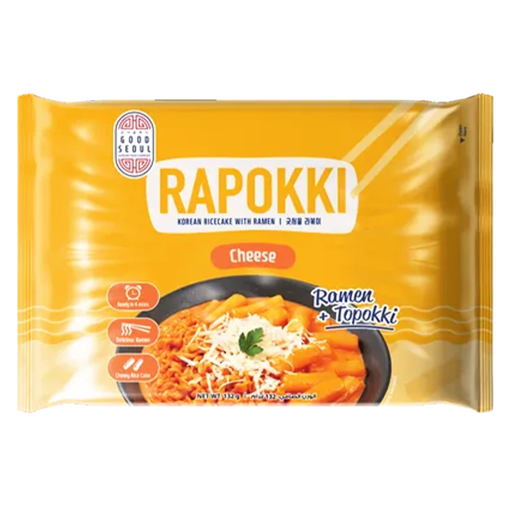 Good Seoul Rapokki Cheese Ricecake 132 gm